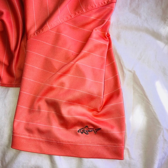 ⭐️Greg Norman golf polo salmon Great condition🏌️ - Picture 7 of 7